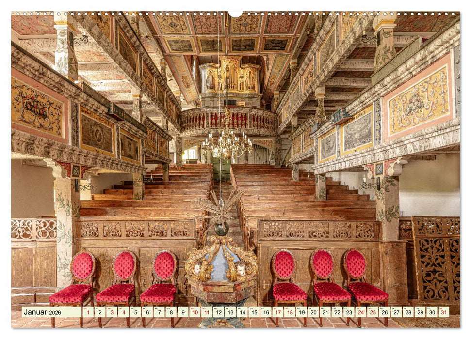 Zittauer Gebirge-Urlaubsromantik und Wanderparadies (CALVENDO Premium Wandkalender 2026)