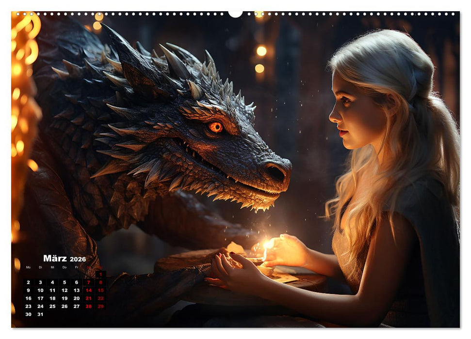 Verzaubert von Magie und Romantik (CALVENDO Premium Wandkalender 2026)