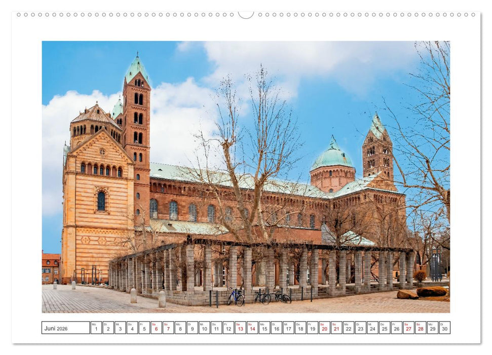 Stadt Speyer - wunderschönes Reiseziel (CALVENDO Premium Wandkalender 2026)