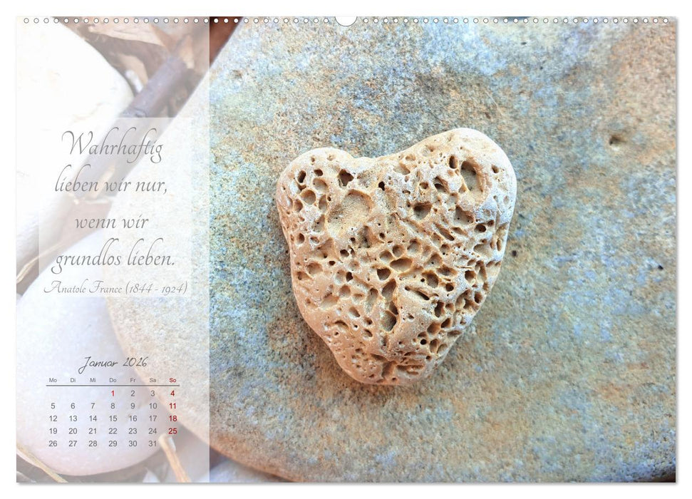 Randvoll mit Liebe (CALVENDO Premium Wandkalender 2026)