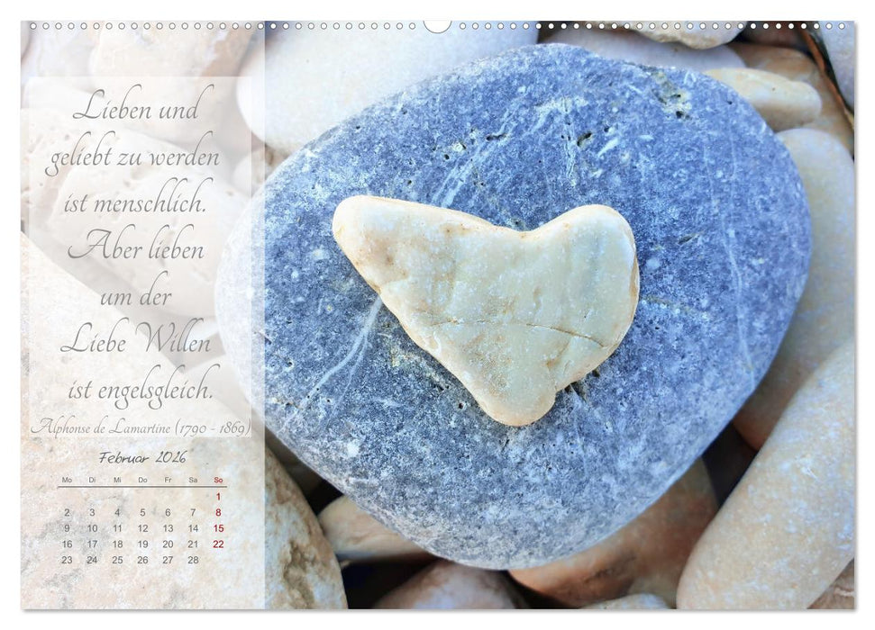 Randvoll mit Liebe (CALVENDO Premium Wandkalender 2026)