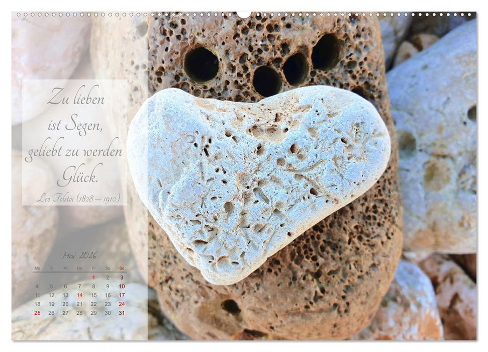 Randvoll mit Liebe (CALVENDO Premium Wandkalender 2026)