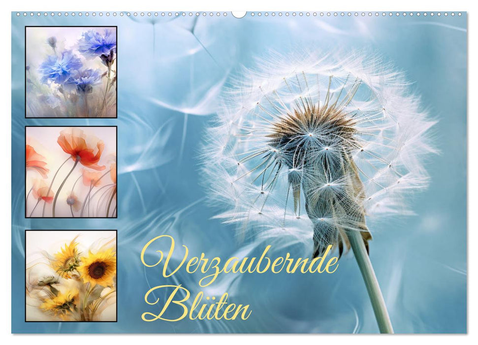 Verzaubernde Blüten (CALVENDO Wandkalender 2026)