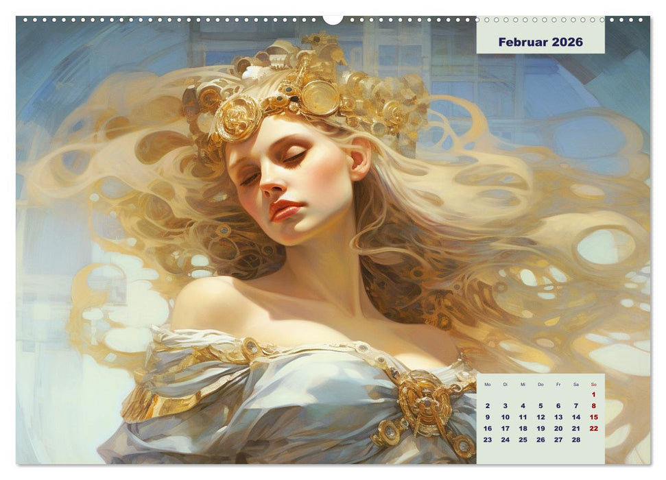 Götter der Antike. Inspiriert von den Bewohnern des Olymp (CALVENDO Wandkalender 2026)