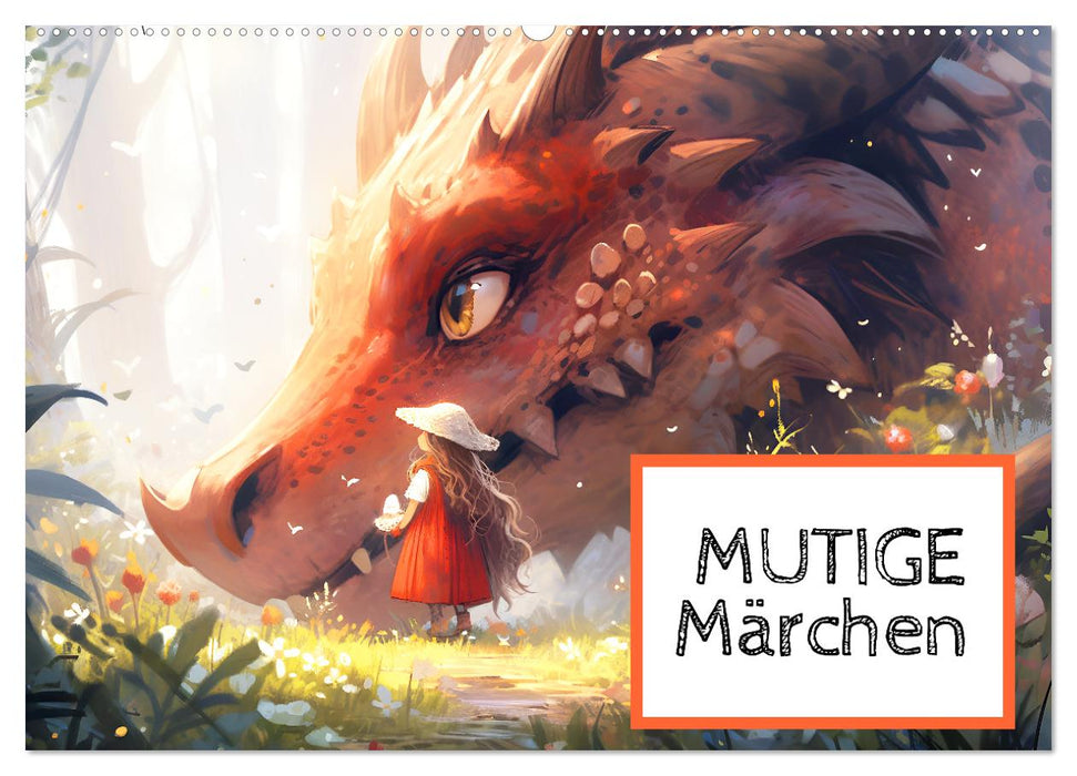 Mutige Märchen (CALVENDO Wandkalender 2026)