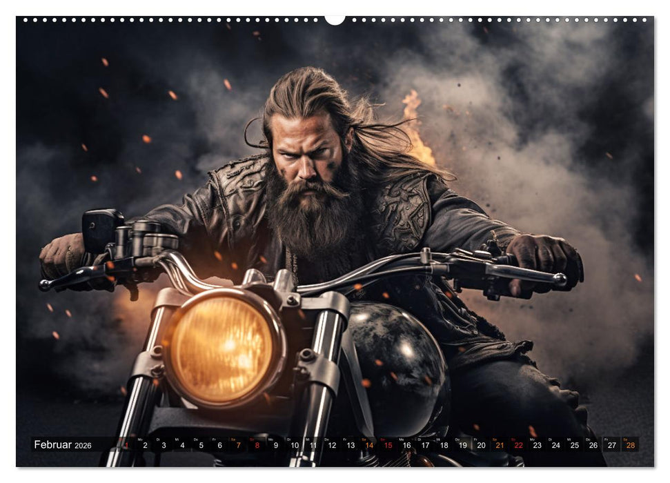 Ride to Valhalla (CALVENDO Premium Wandkalender 2026)
