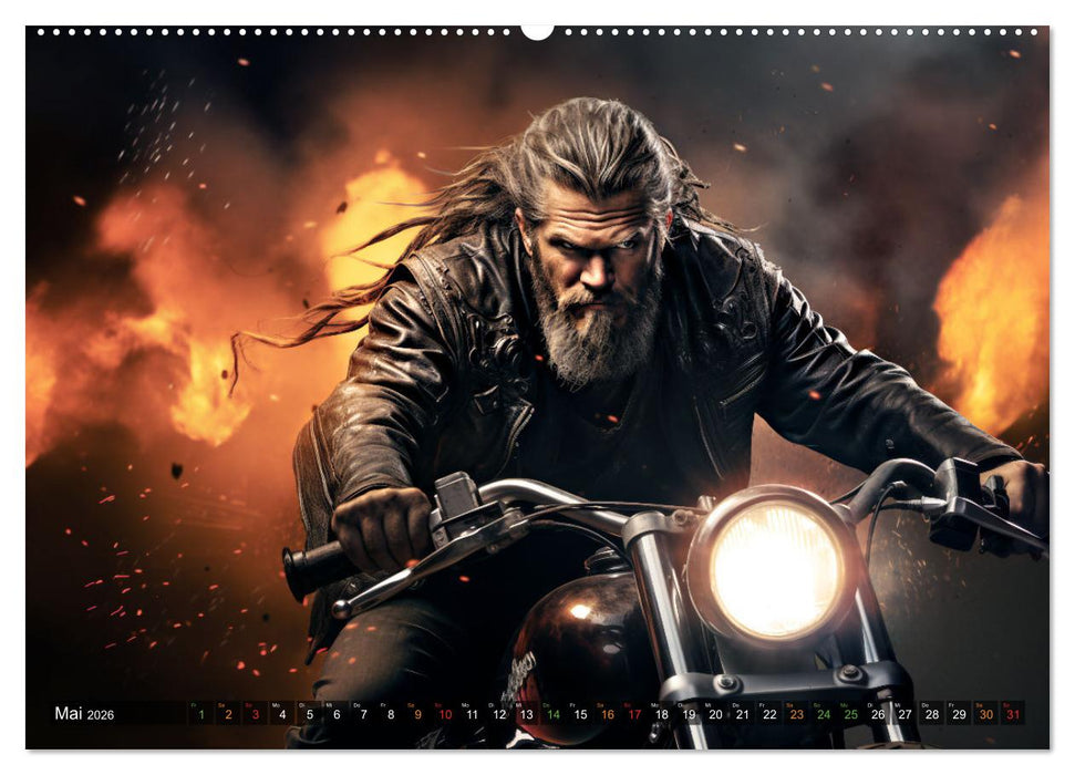 Ride to Valhalla (CALVENDO Premium Wandkalender 2026)