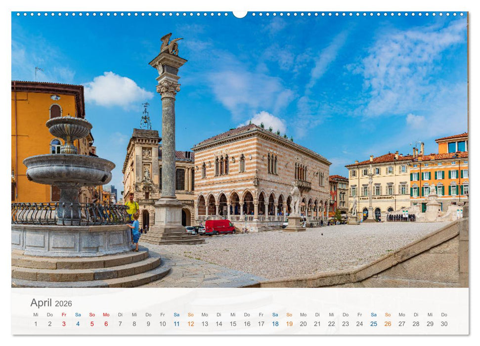 Udine - die Stadt der Engel (CALVENDO Wandkalender 2026)