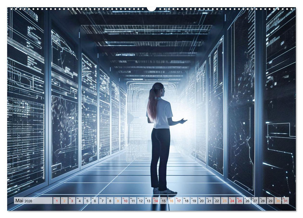 Visuelle Reise in die digitale Welt (CALVENDO Wandkalender 2026)