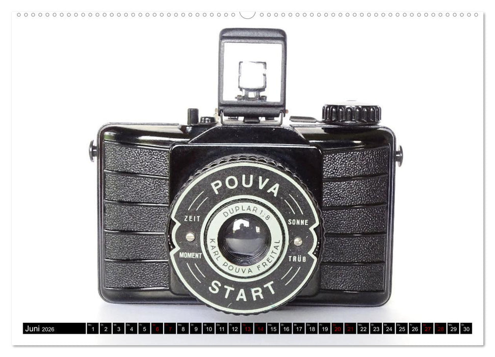 Boxkameras - Kultiges und manchmal klobiges Design (CALVENDO Wandkalender 2026)