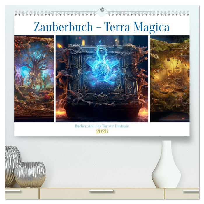 Zauberbuch - Terra Magica (CALVENDO Premium Wandkalender 2026)