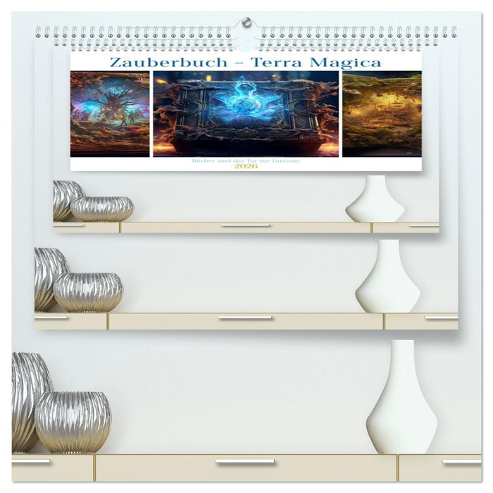 Zauberbuch - Terra Magica (CALVENDO Premium Wandkalender 2026)