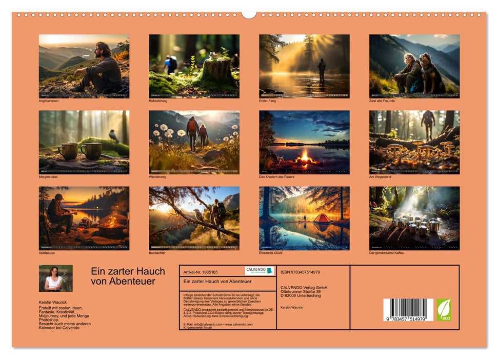 Ein zarter Hauch von Abenteuer (CALVENDO Premium Wandkalender 2026)