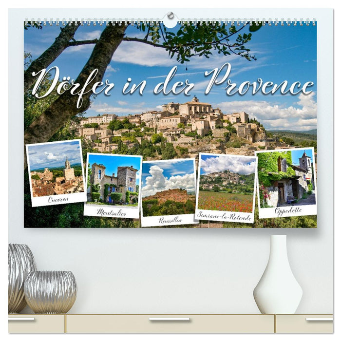 Dörfer in der Provence (CALVENDO Premium Wandkalender 2026)