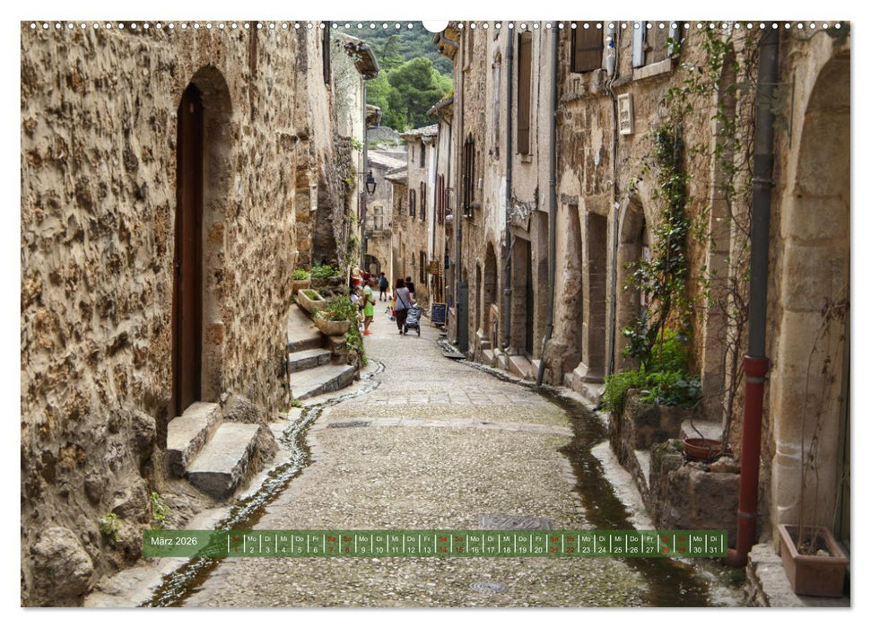 Südfrankreich - Rund um Montpellier (CALVENDO Wandkalender 2026)