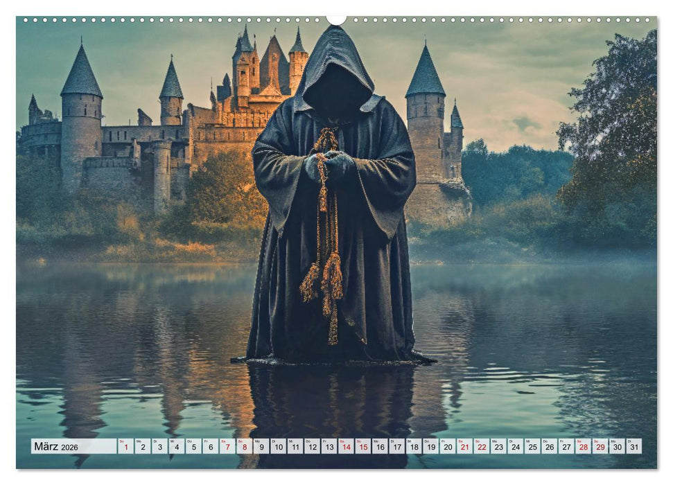 Abstecher ins Mittelalter (CALVENDO Premium Wandkalender 2026)