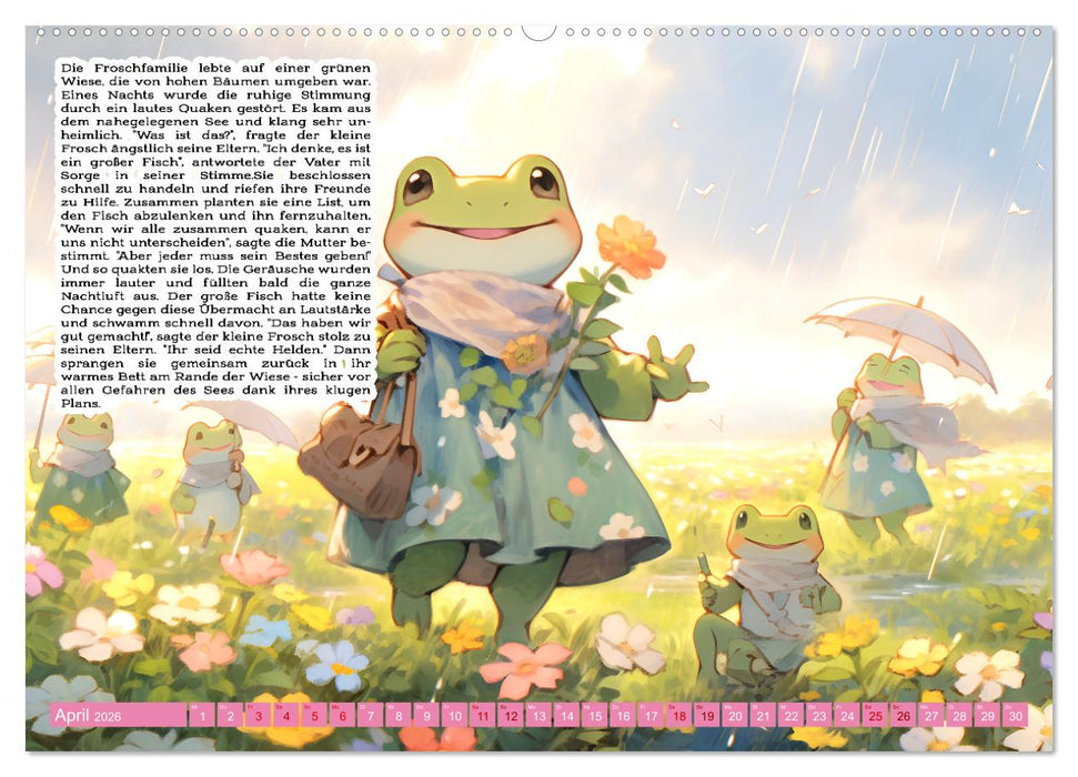 Mutige Märchen (CALVENDO Premium Wandkalender 2026)