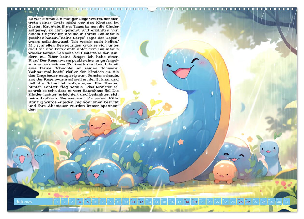 Mutige Märchen (CALVENDO Premium Wandkalender 2026)