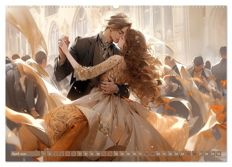 Tanz Leidenschaft in Bewegung (CALVENDO Wandkalender 2026)