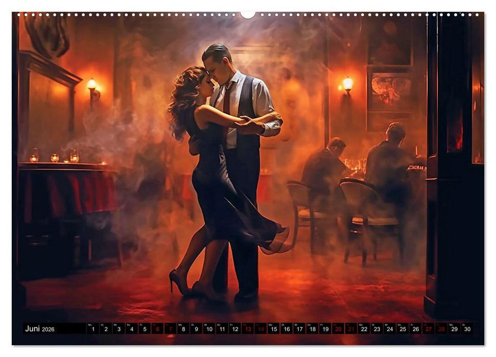 Tanz Leidenschaft in Bewegung (CALVENDO Wandkalender 2026)