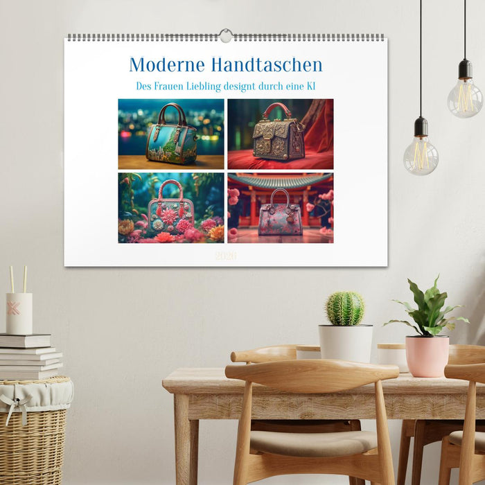 Moderne Handtaschen (CALVENDO Wandkalender 2026)