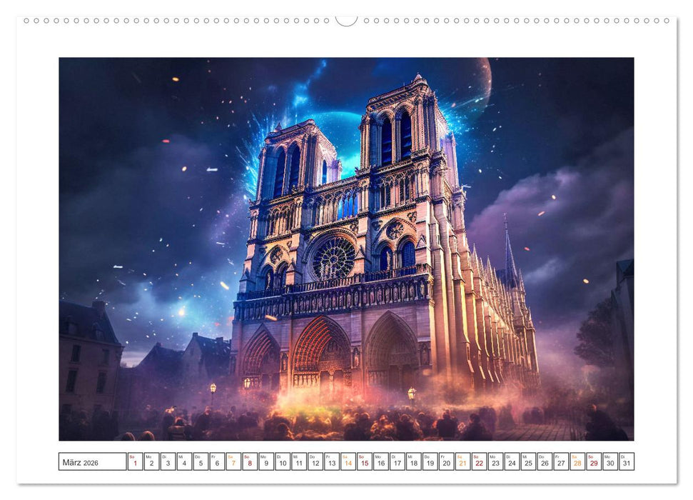 Europas Wahrzeichen (CALVENDO Wandkalender 2026)