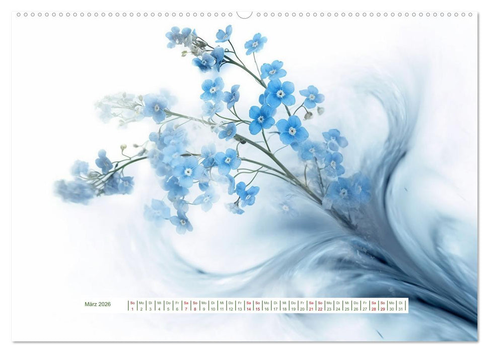 Verzaubernde Blüten (CALVENDO Premium Wandkalender 2026)