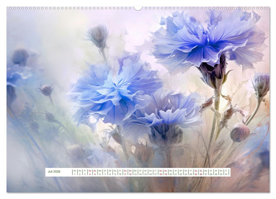 Verzaubernde Blüten (CALVENDO Premium Wandkalender 2026)