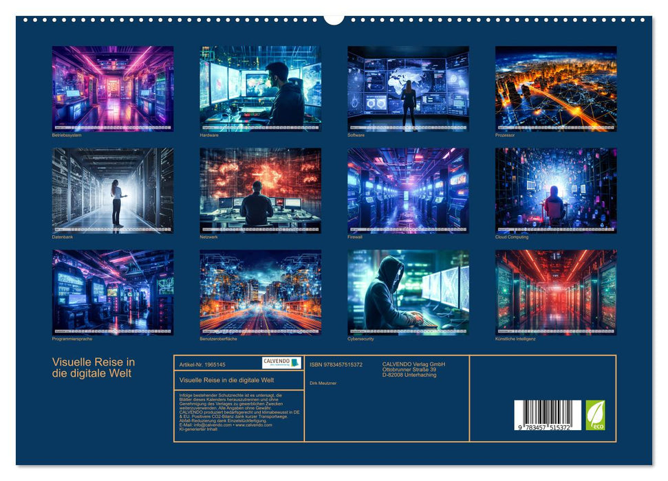 Visuelle Reise in die digitale Welt (CALVENDO Premium Wandkalender 2026)
