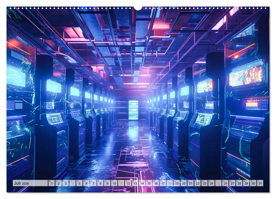Visuelle Reise in die digitale Welt (CALVENDO Premium Wandkalender 2026)