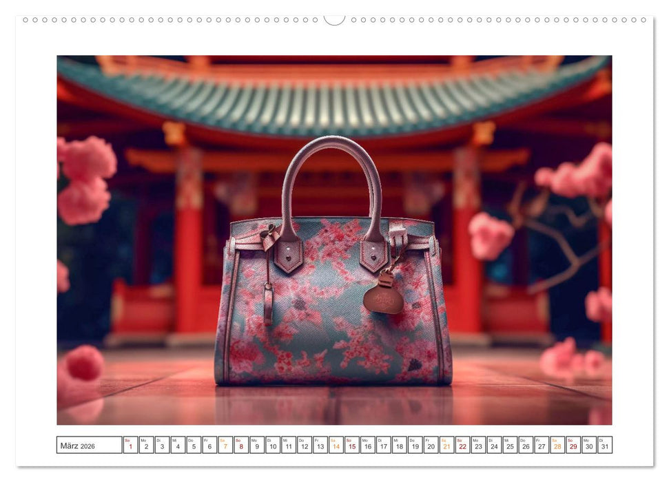 Moderne Handtaschen (CALVENDO Premium Wandkalender 2026)