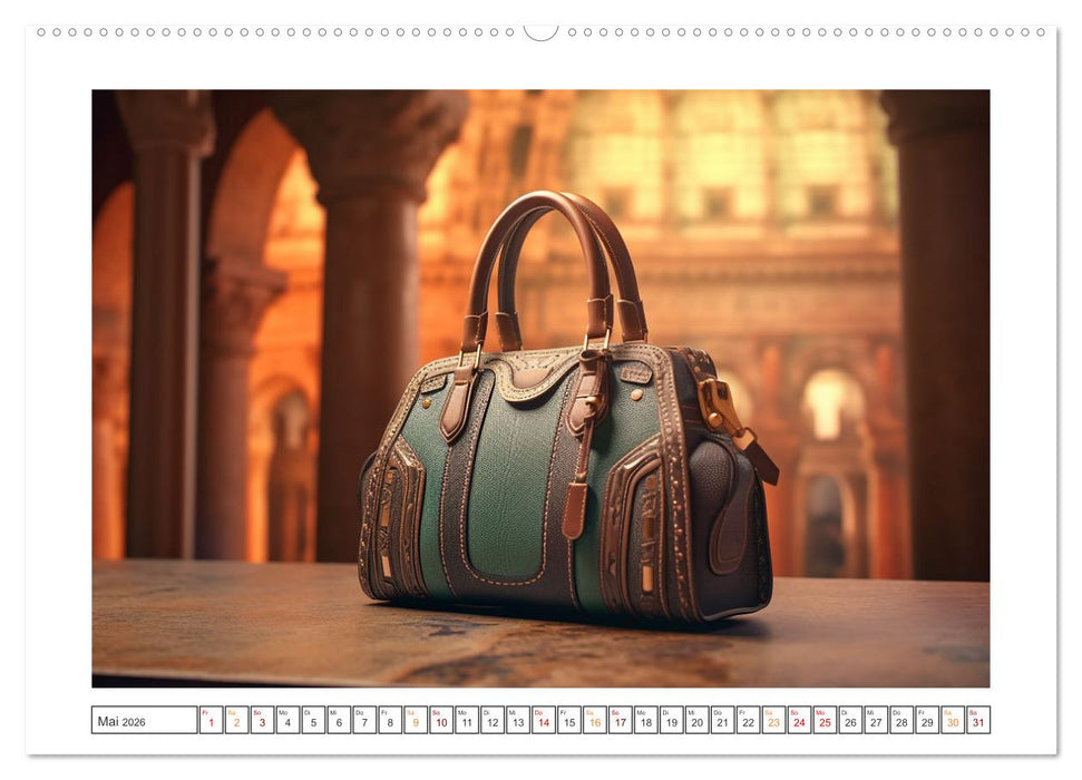 Moderne Handtaschen (CALVENDO Premium Wandkalender 2026)