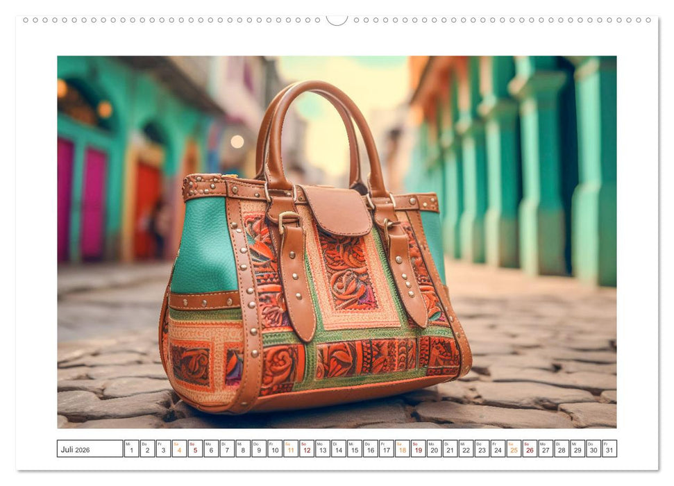 Moderne Handtaschen (CALVENDO Premium Wandkalender 2026)