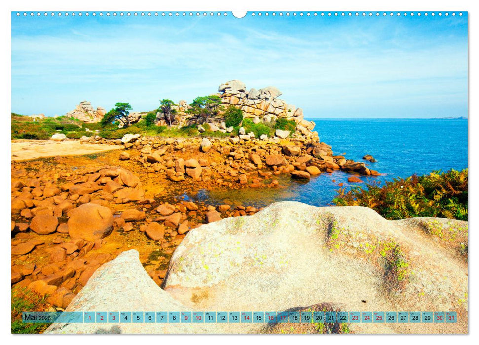 Bretagne Frankreichs rustikale Halbinsel (CALVENDO Wandkalender 2026)