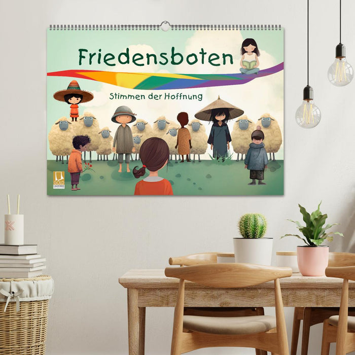 Friedensboten - Stimmen der Hoffnung (CALVENDO Wandkalender 2026)