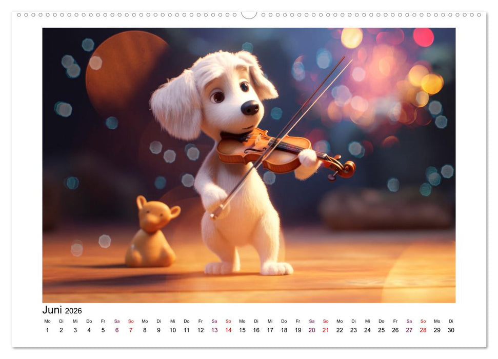 CatDogBand (CALVENDO Wandkalender 2026)