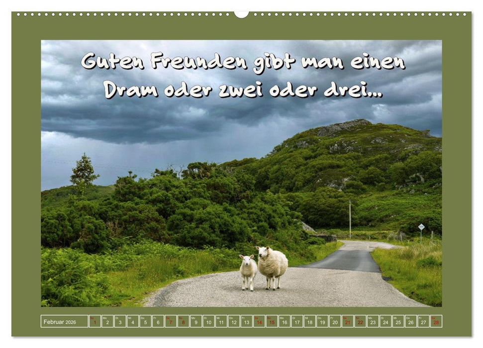 Whisky-Werbesprüche (CALVENDO Wandkalender 2026)