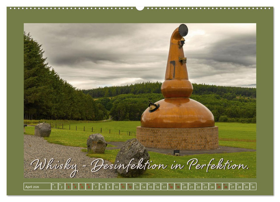 Whisky-Werbesprüche (CALVENDO Wandkalender 2026)