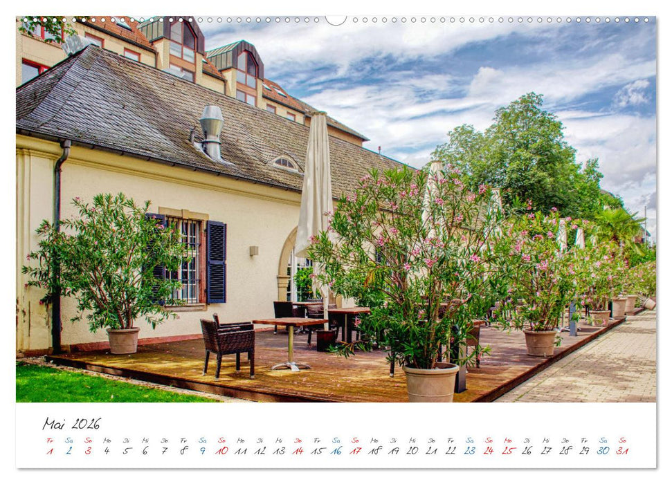 Mannheim - Die Stadt im Quadrat (CALVENDO Premium Wandkalender 2026)