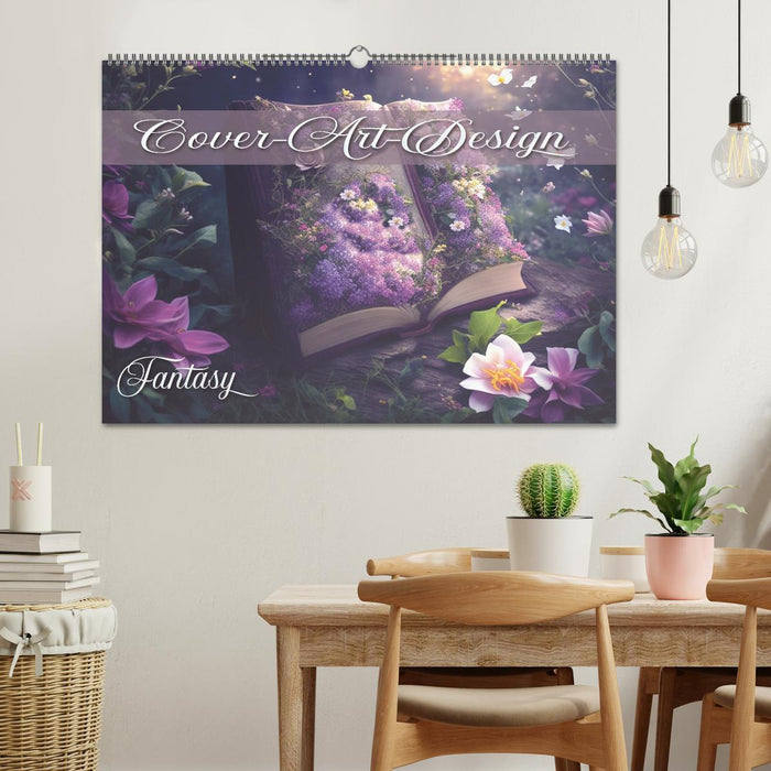 Buch-Cover-Art Fantasy (CALVENDO Wandkalender 2026)