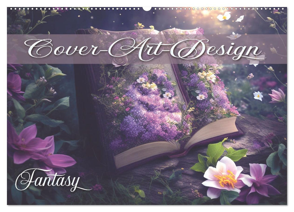 Buch-Cover-Art Fantasy (CALVENDO Wandkalender 2026)