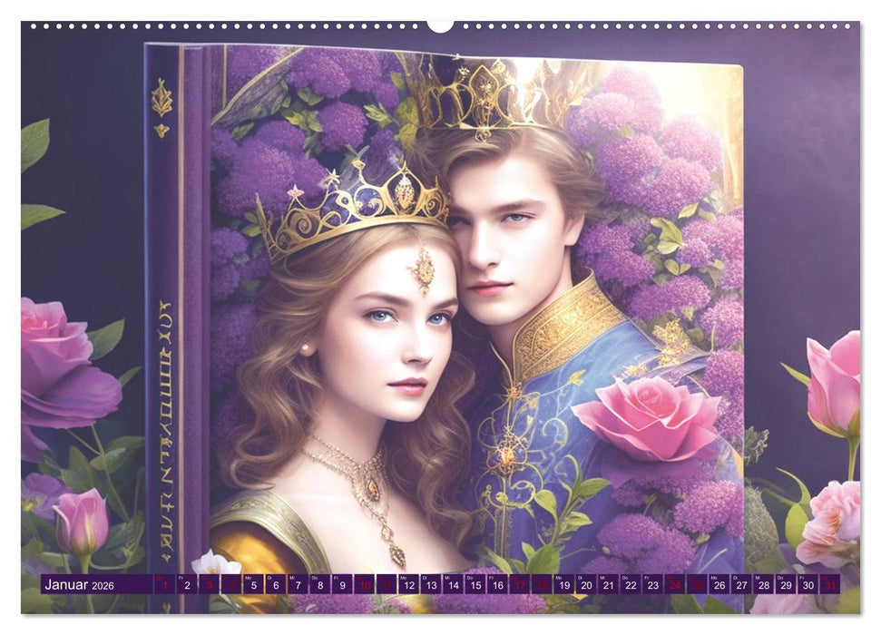 Buch-Cover-Art Fantasy (CALVENDO Wandkalender 2026)