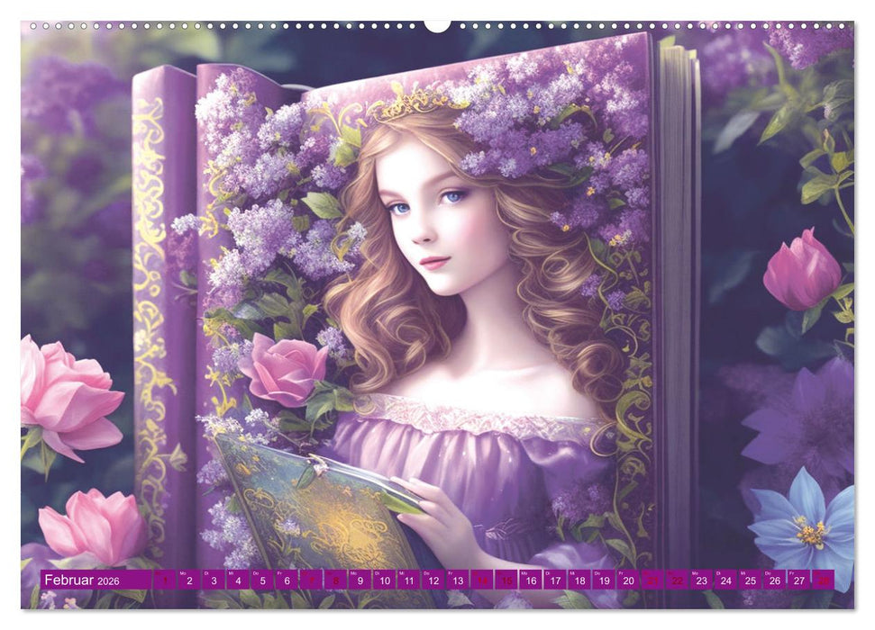 Buch-Cover-Art Fantasy (CALVENDO Wandkalender 2026)