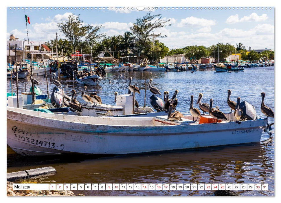 Unterwegs auf Yucatan Mexiko (CALVENDO Wandkalender 2026)