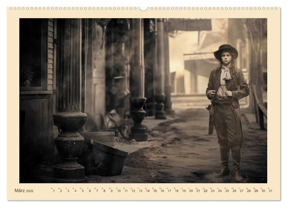 Wyoming 1890 (CALVENDO Premium Wandkalender 2026)