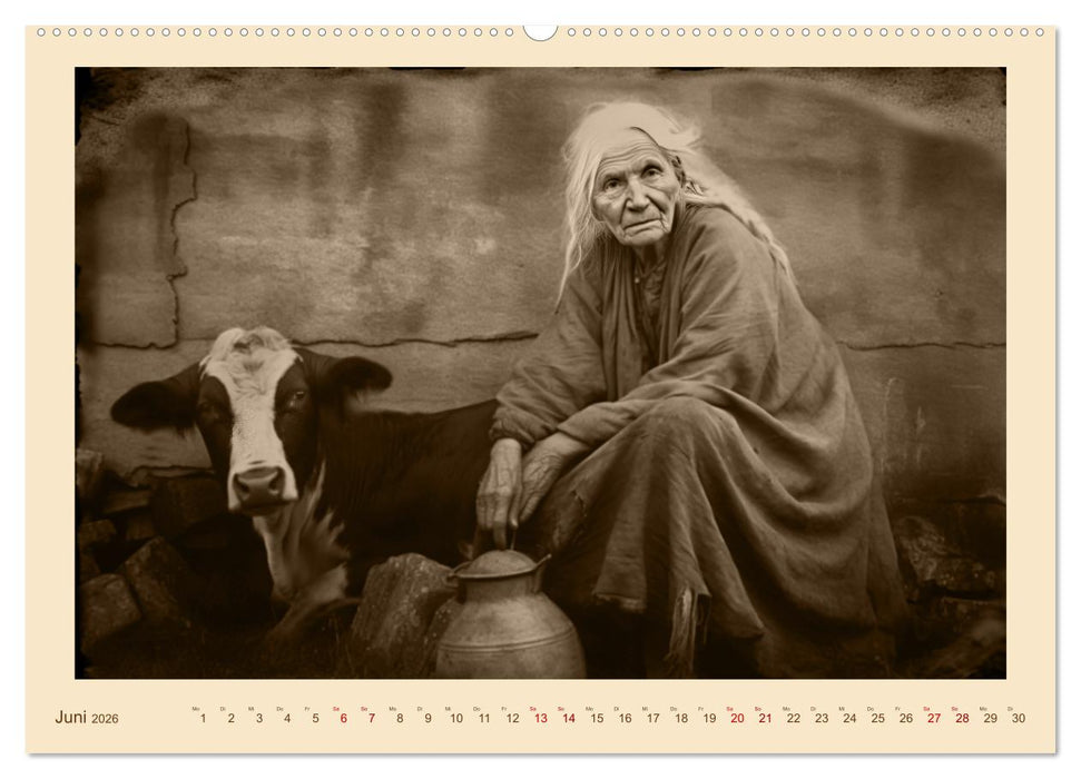 Wyoming 1890 (CALVENDO Premium Wandkalender 2026)