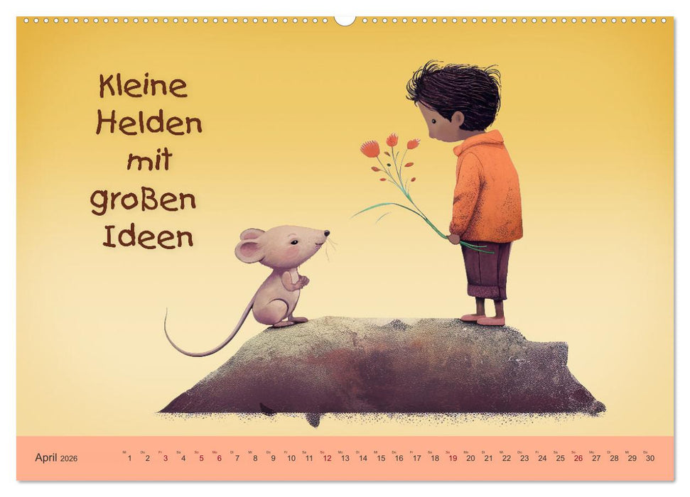 Friedensboten - Stimmen der Hoffnung (CALVENDO Premium Wandkalender 2026)