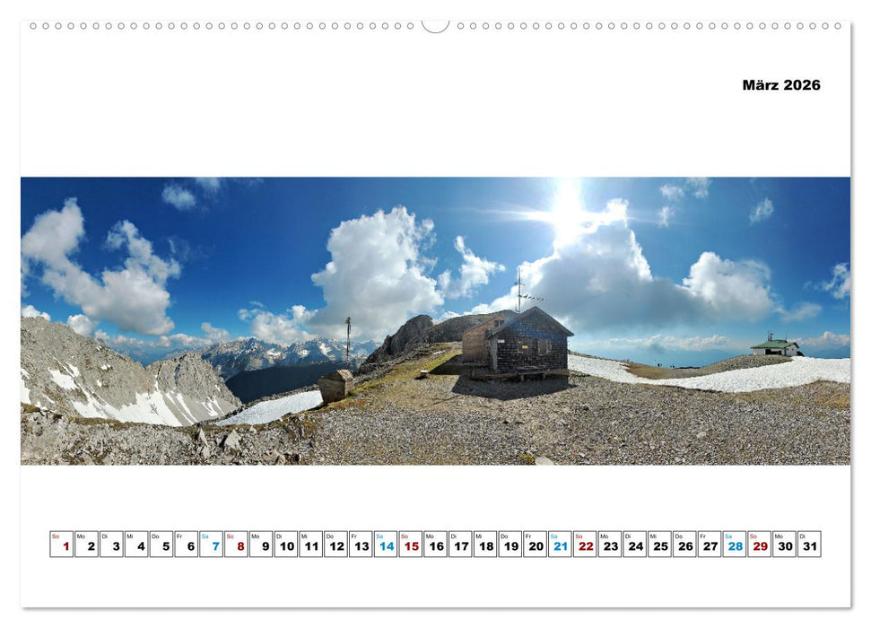 Servus TIROL Panorama Impressionen aus Austria / Tirol (CALVENDO Premium Wandkalender 2026)