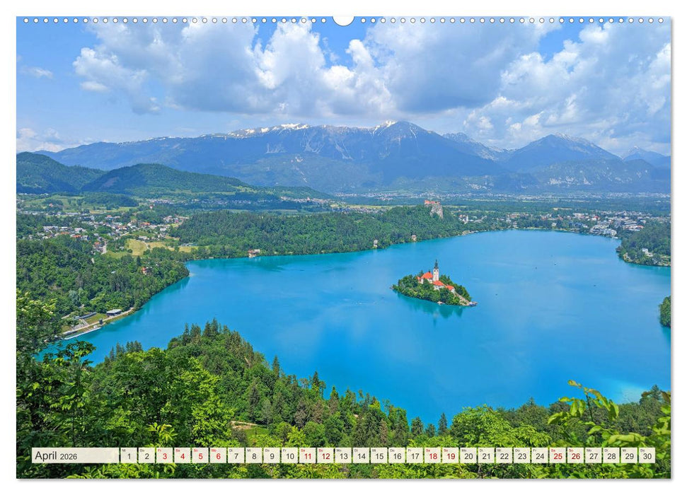 Slowenien - Eine visuelle Reise durch das Land der Kontraste (CALVENDO Wandkalender 2026)