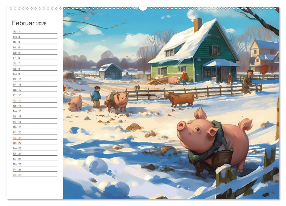 Das Leben auf dem Land (CALVENDO Premium Wandkalender 2026)